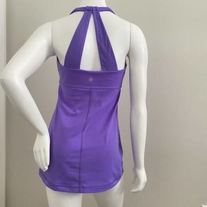 LULULEMON Athletic Workout Yoga Top Tank SZ 6 Purple